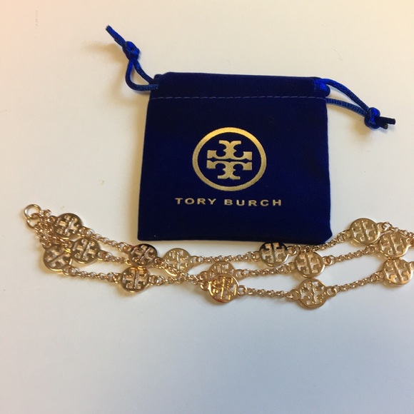 Tory Burch multi strand logo bracelet  - Picture 4 of 5